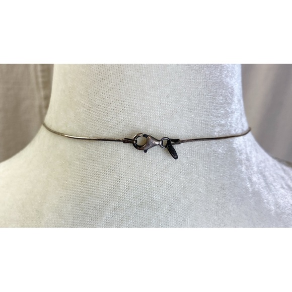 Retired Silpada Sterling Multi Stoned Butterfly Necklace - Picture 3 of 7